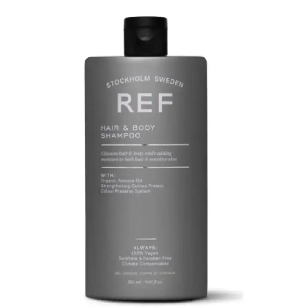 REF Hair & Body Shampoo | 2-in-1 Cleanser voor Haar & Lichaam (100 ml - Travel Size)